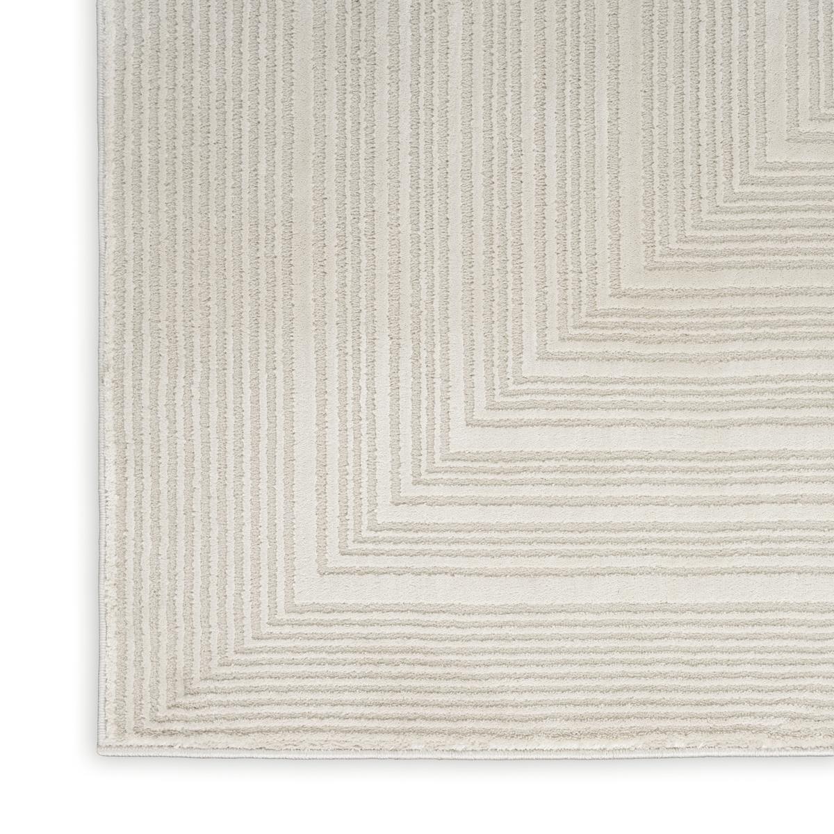 Calvin Klein Irradiant Maze Ivory Rug