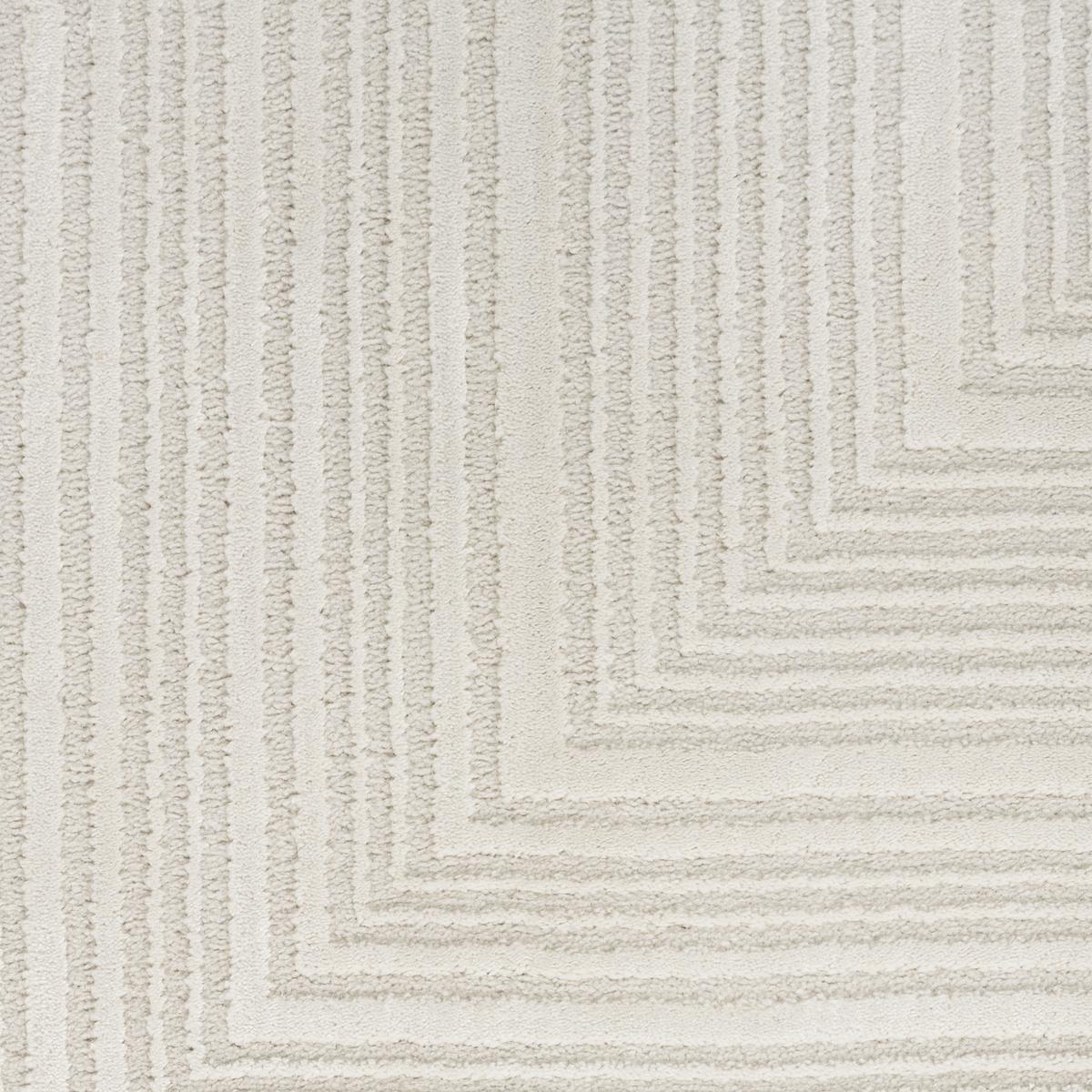 Calvin Klein Irradiant Maze Ivory Rug