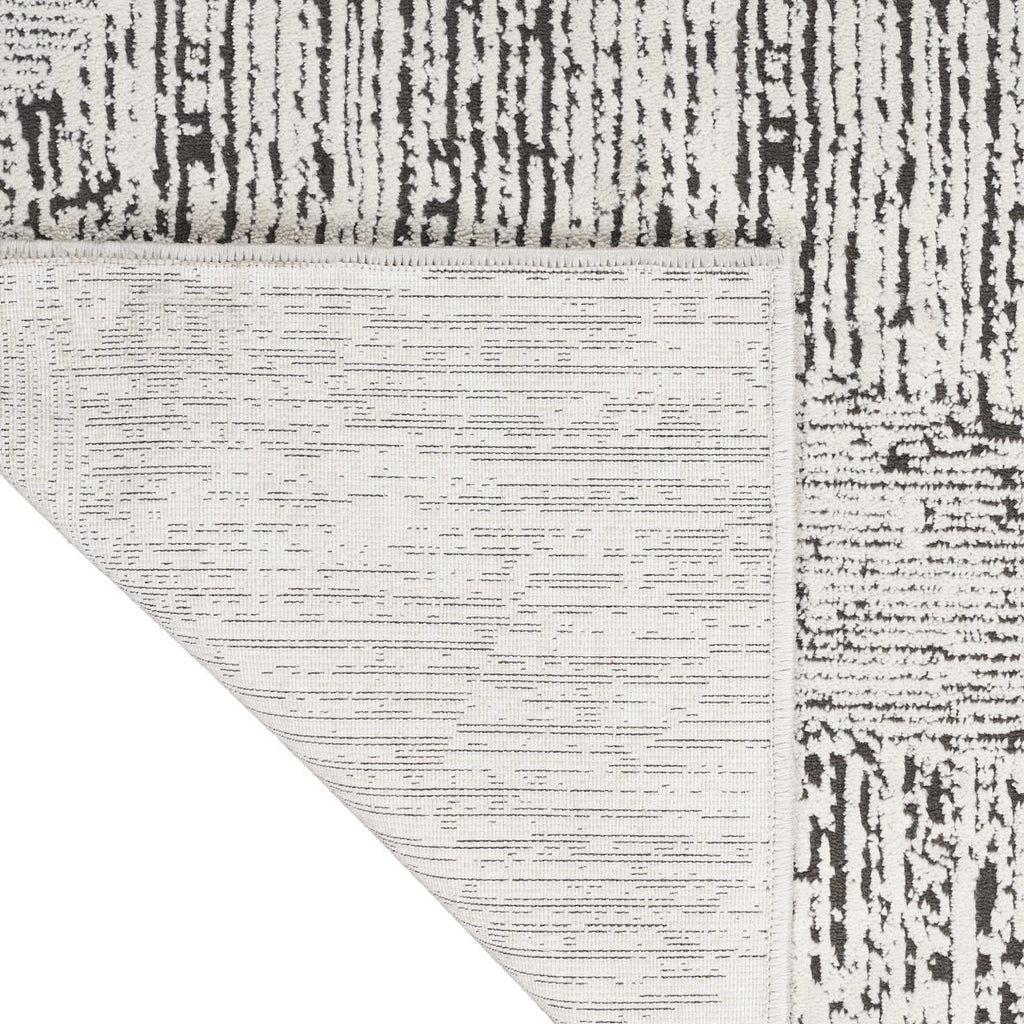 Calvin Klein Irradiant Patina Cream Black Rug
