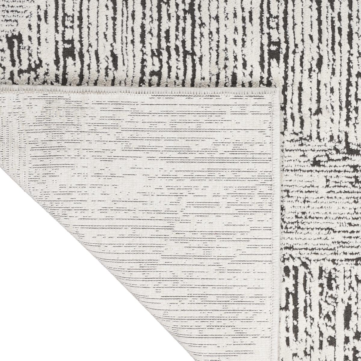 Calvin Klein Irradiant Patina Cream Black Rug