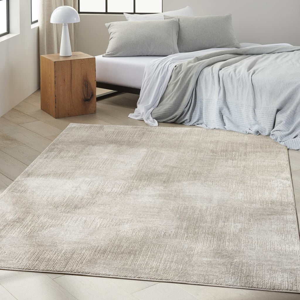 Calvin Klein Irradiant Patina Silver Rug