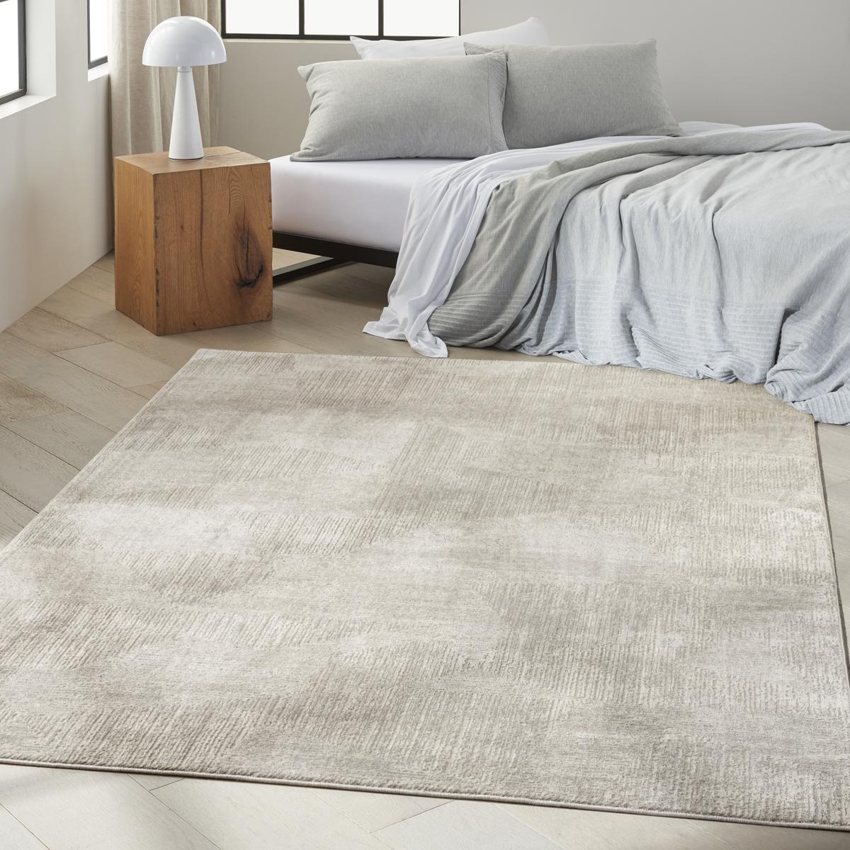 Calvin Klein Irradiant Patina Silver Rug