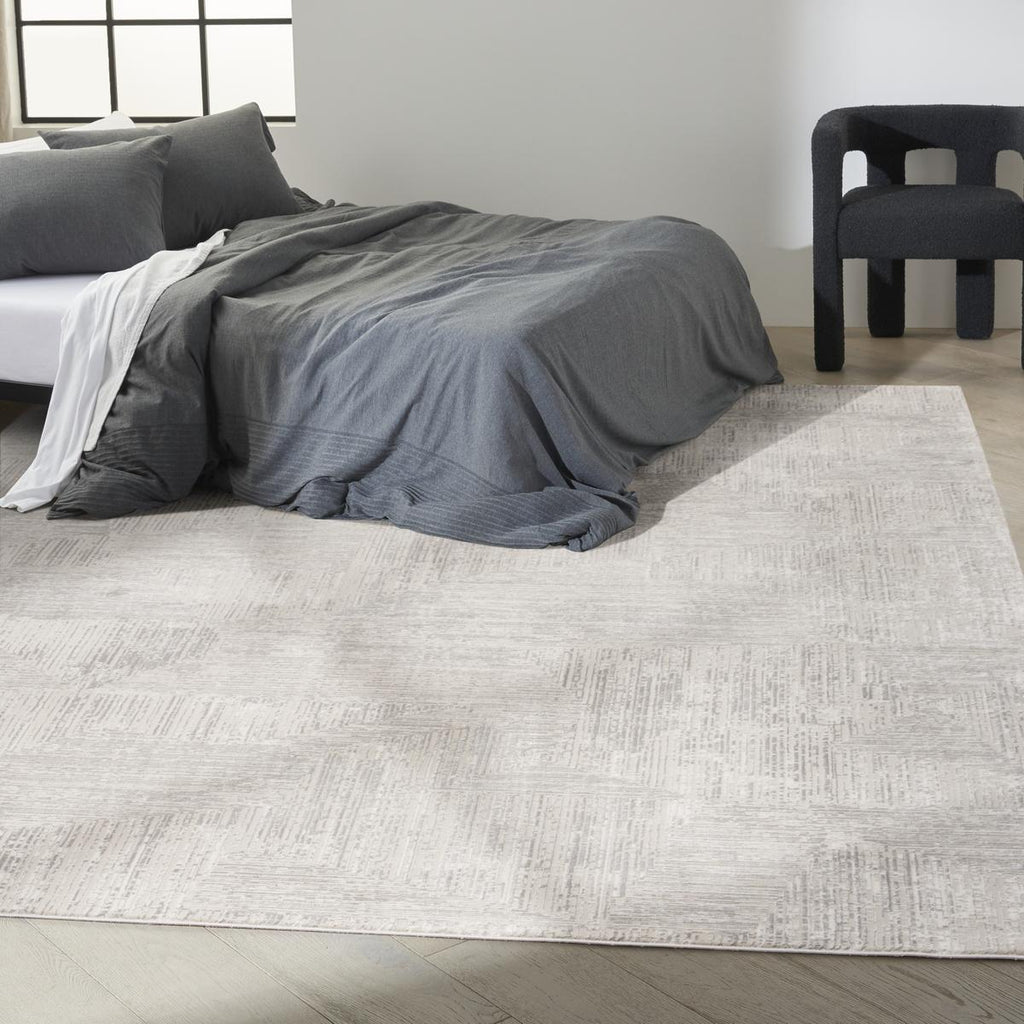Calvin Klein Irradiant Patina Silver Rug