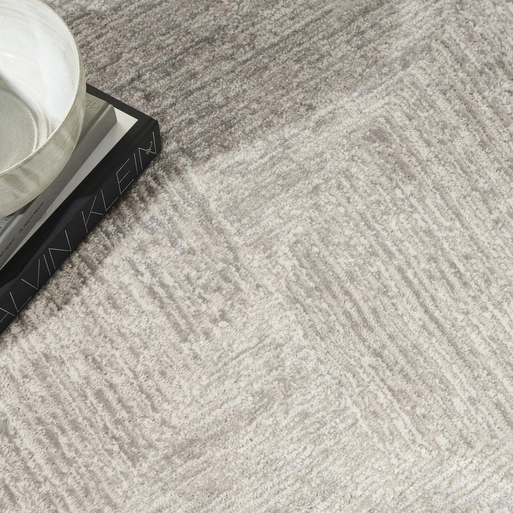 Calvin Klein Irradiant Patina Silver Rug