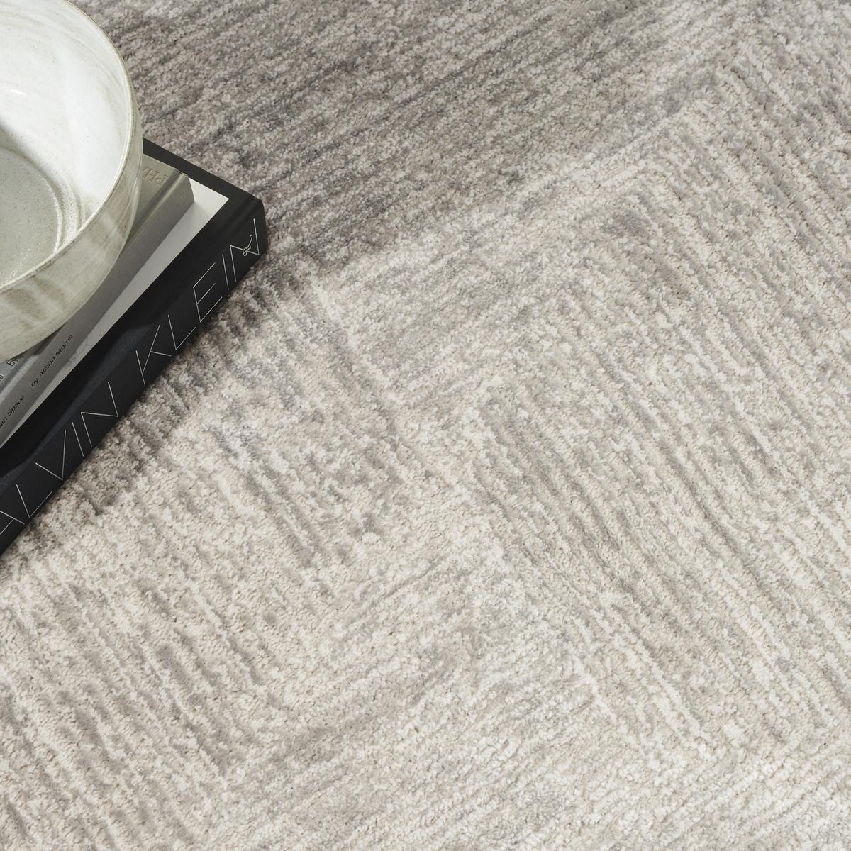 Calvin Klein Irradiant Patina Silver Rug
