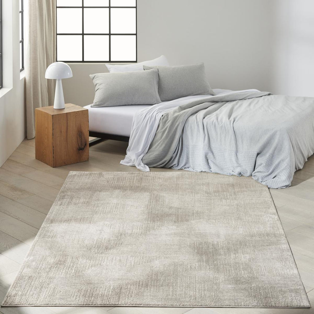 Calvin Klein Irradiant Patina Silver Rug