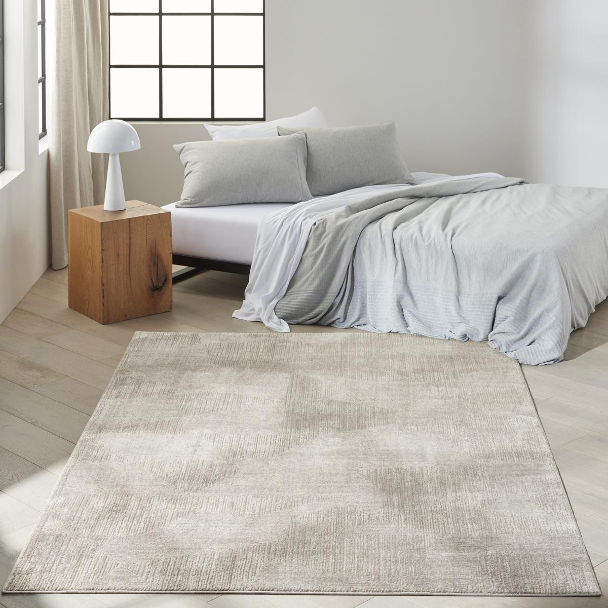 Calvin Klein Irradiant Patina Silver Rug