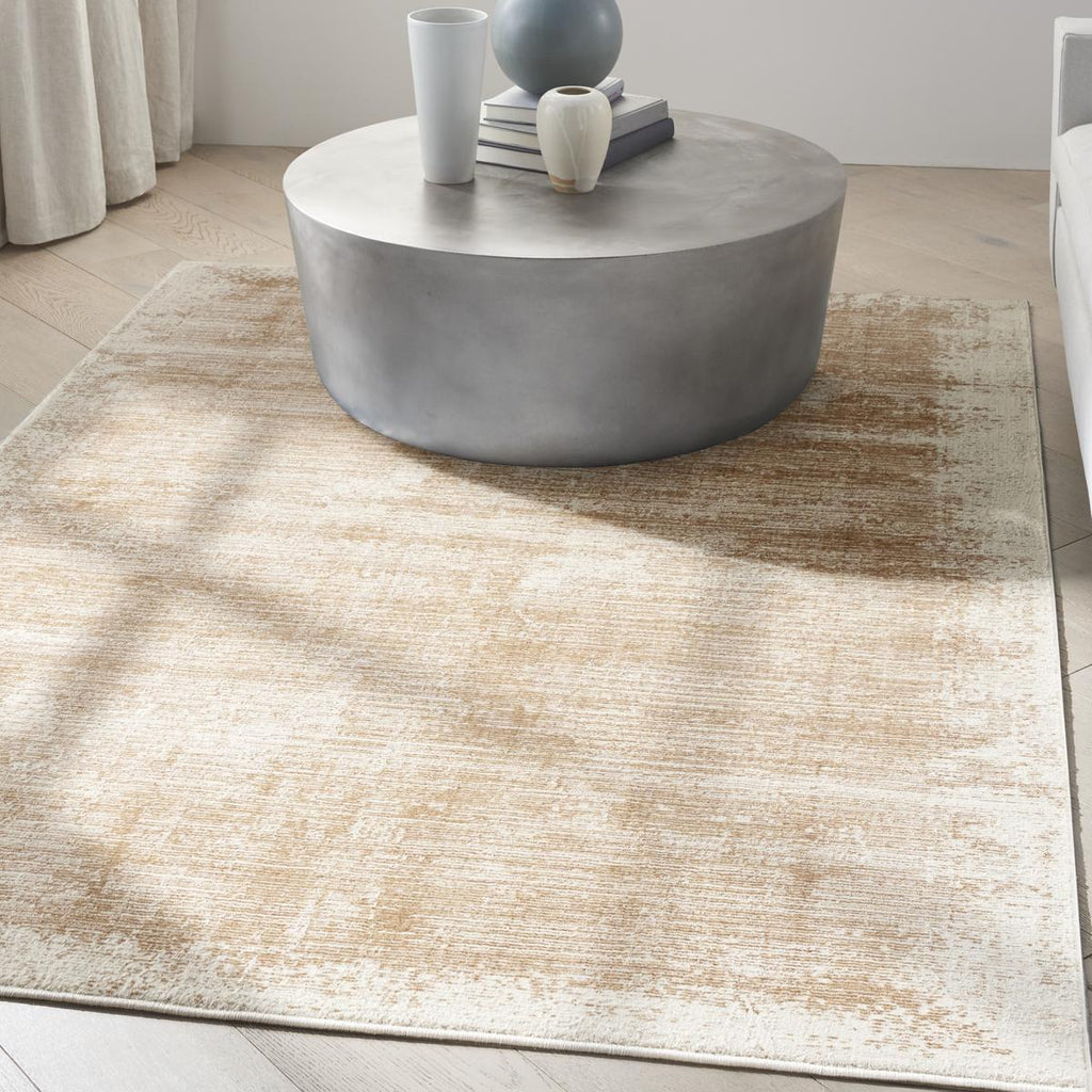 Calvin Klein Irradiant Silk Rose Gold Rug