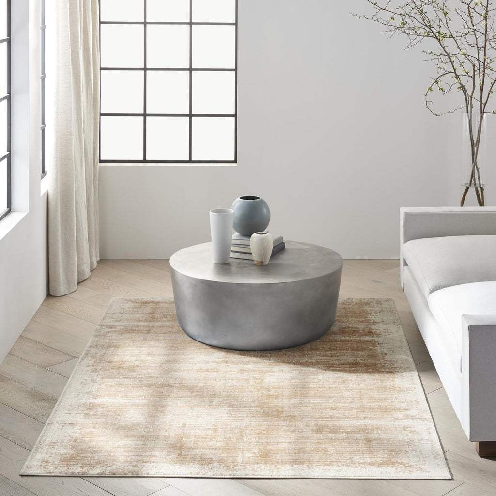 Calvin Klein Irradiant Silk Rose Gold Rug