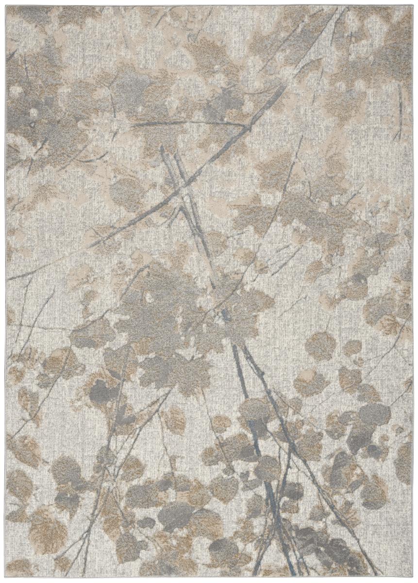 Calvin Klein Rush Blossom Grey Multicolour Rug