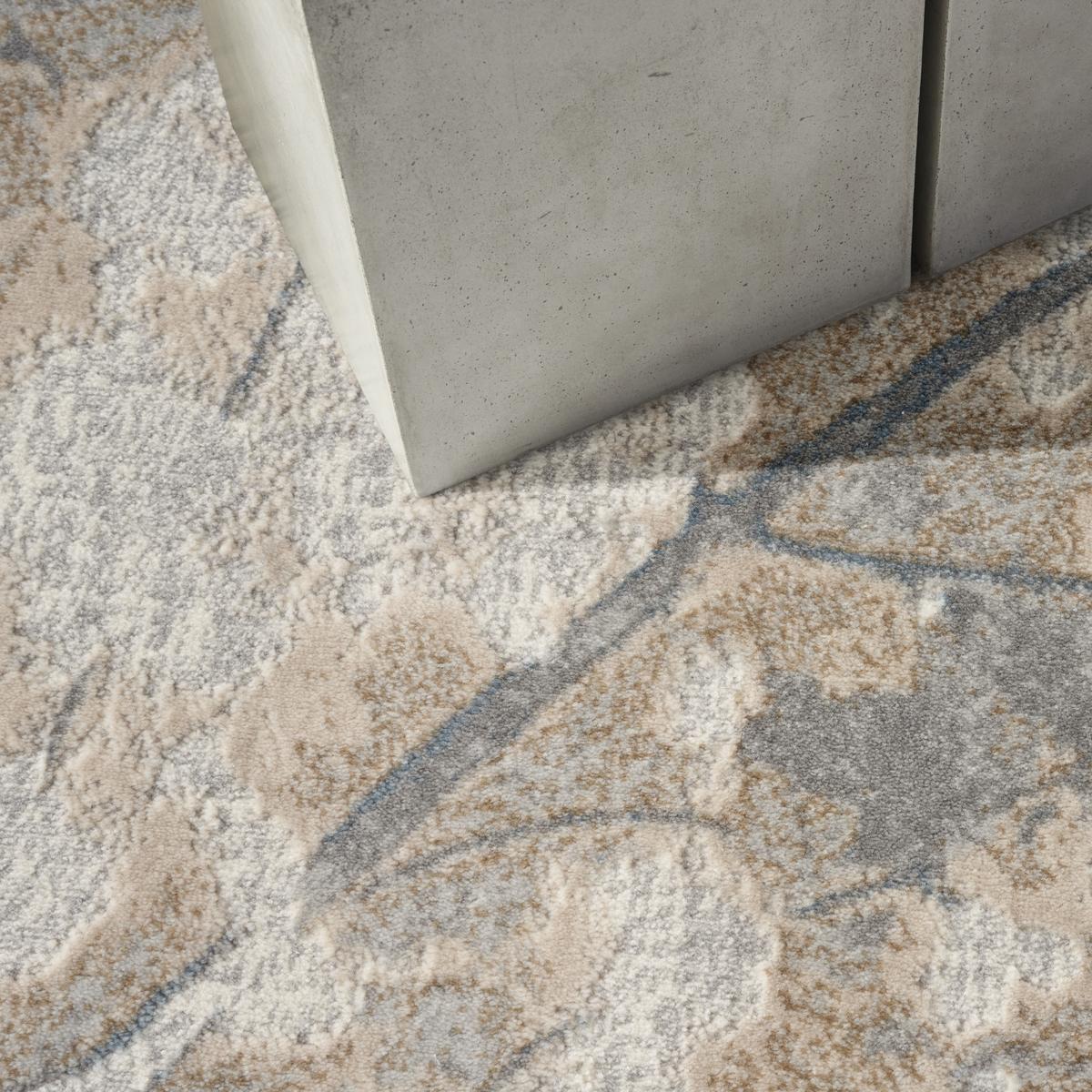 Calvin Klein Rush Blossom Grey Multicolour Rug