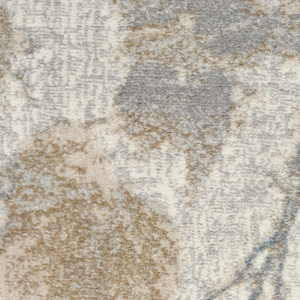 Calvin Klein Rush Blossom Grey Multicolour Rug