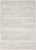 Calvin Klein Rush Grid Ivory Multicolour Rug