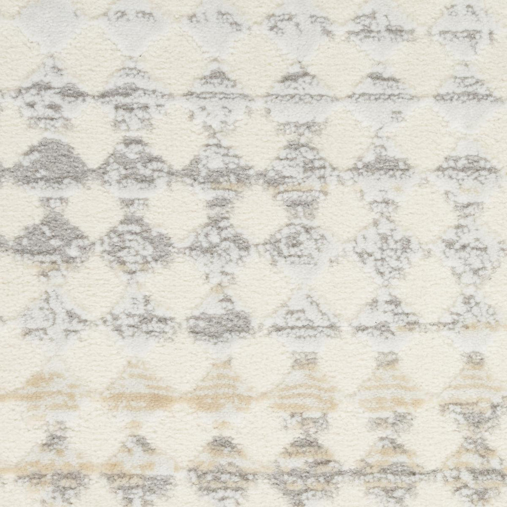 Calvin Klein Rush Grid Ivory Multicolour Rug