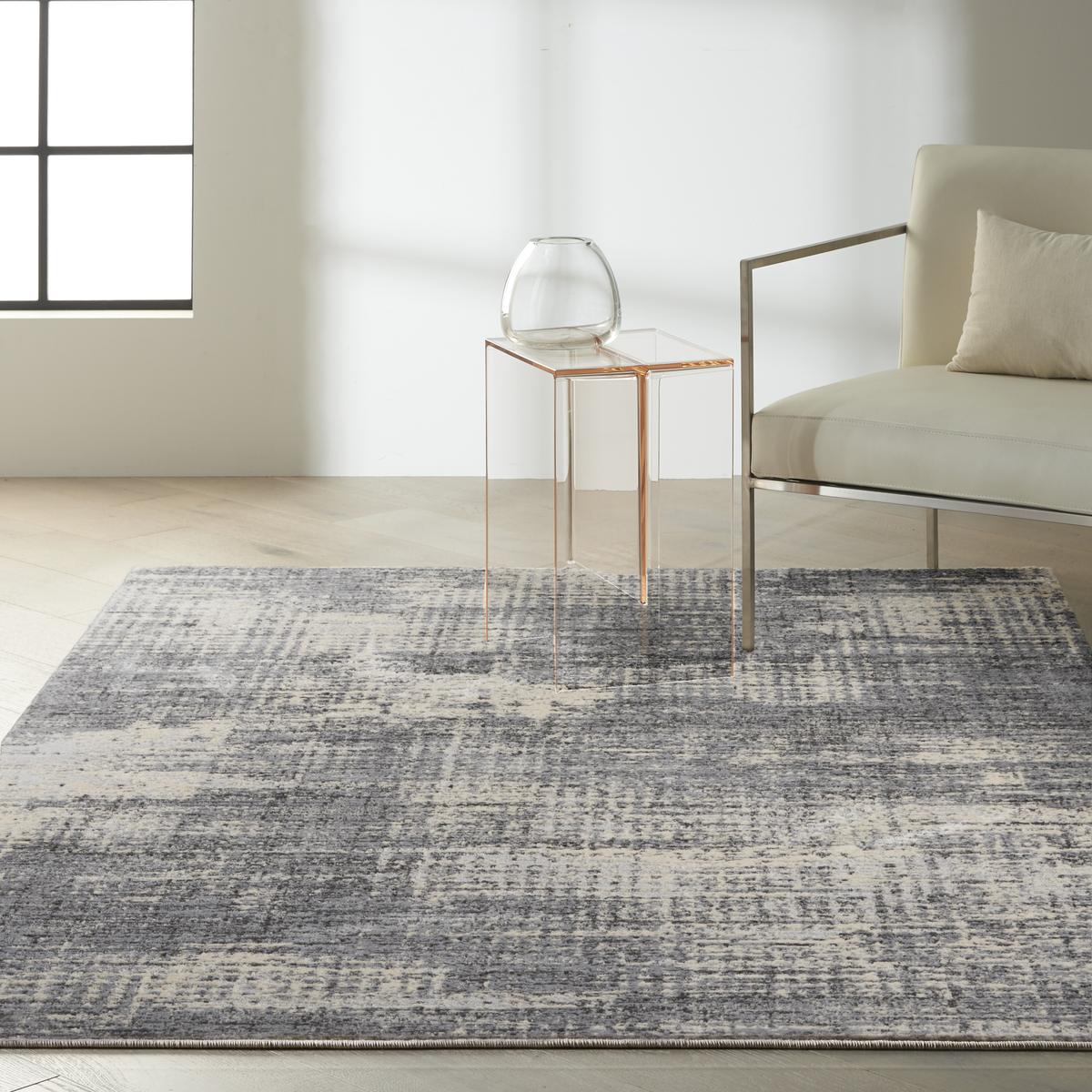 Calvin Klein Rush Linen Grey Beige Rug