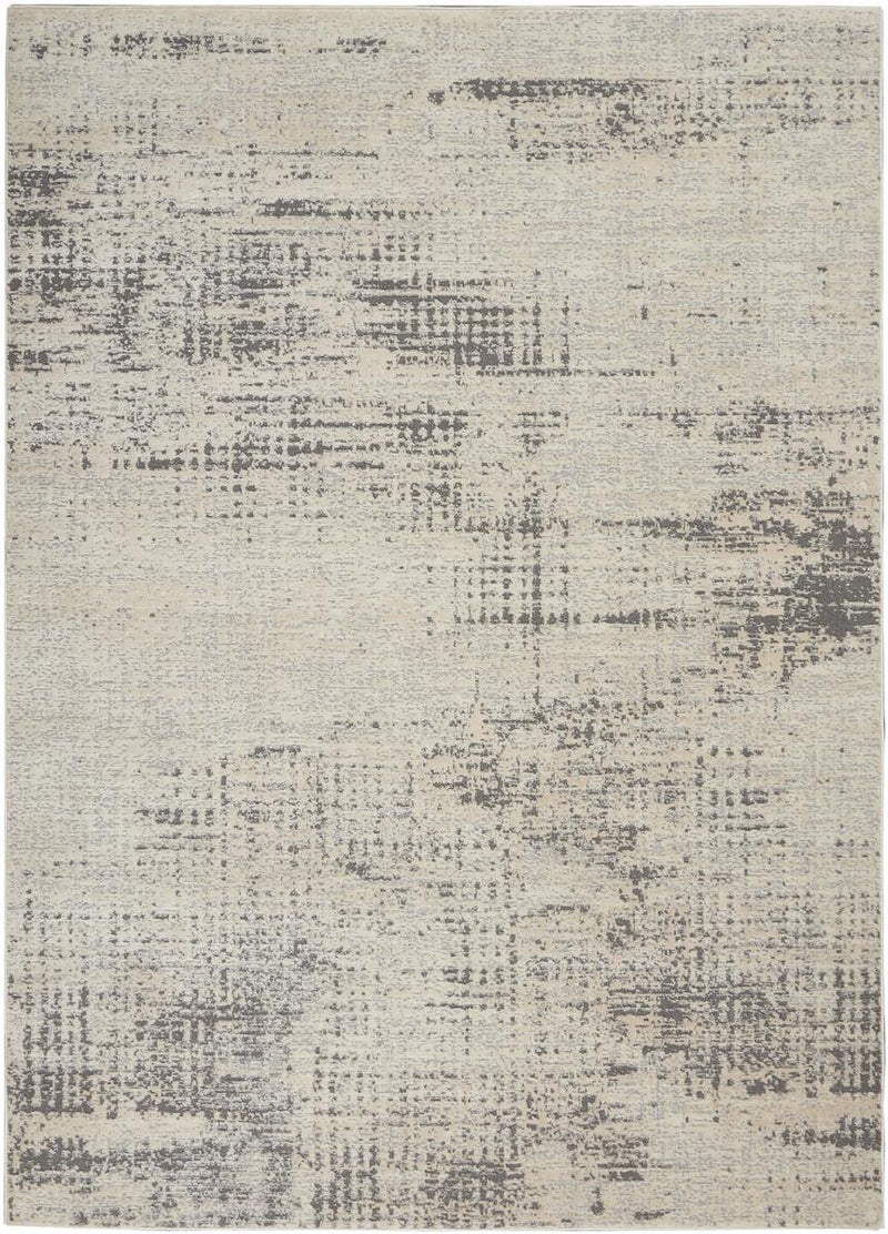 Calvin Klein Rush Linen Ivory Beige Rug