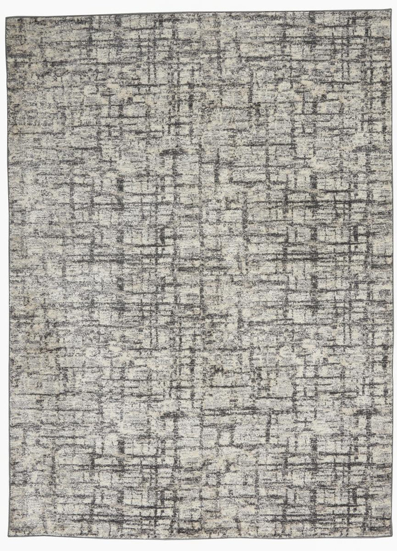 Calvin Klein Rush Mesh Ivory Grey Rug