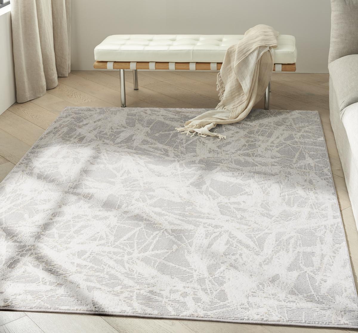 Calvin Klein Rush Shard Grey Ivory Rug