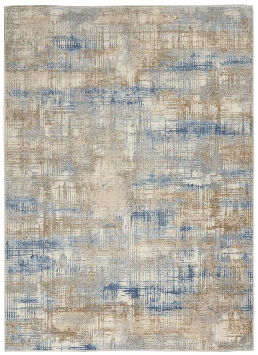 Calvin Klein Rush Wash Blue Beige Rug
