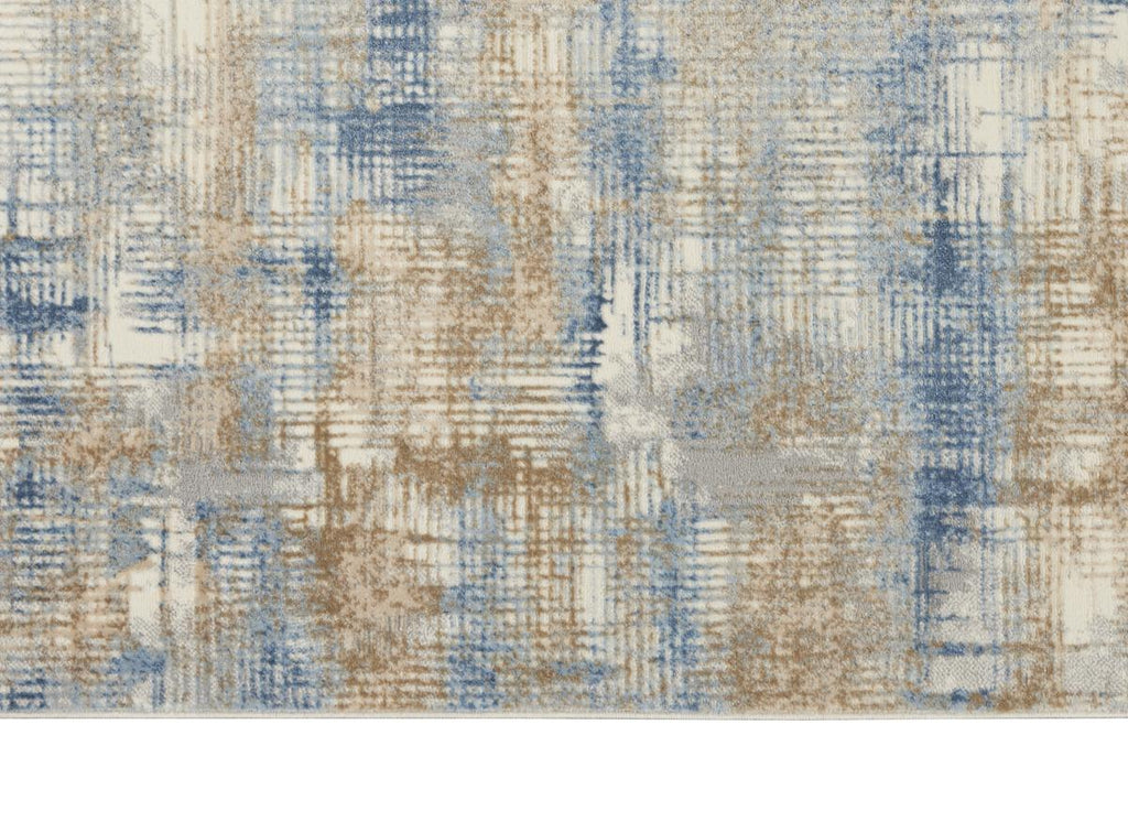 Calvin Klein Rush Wash Blue Beige Rug