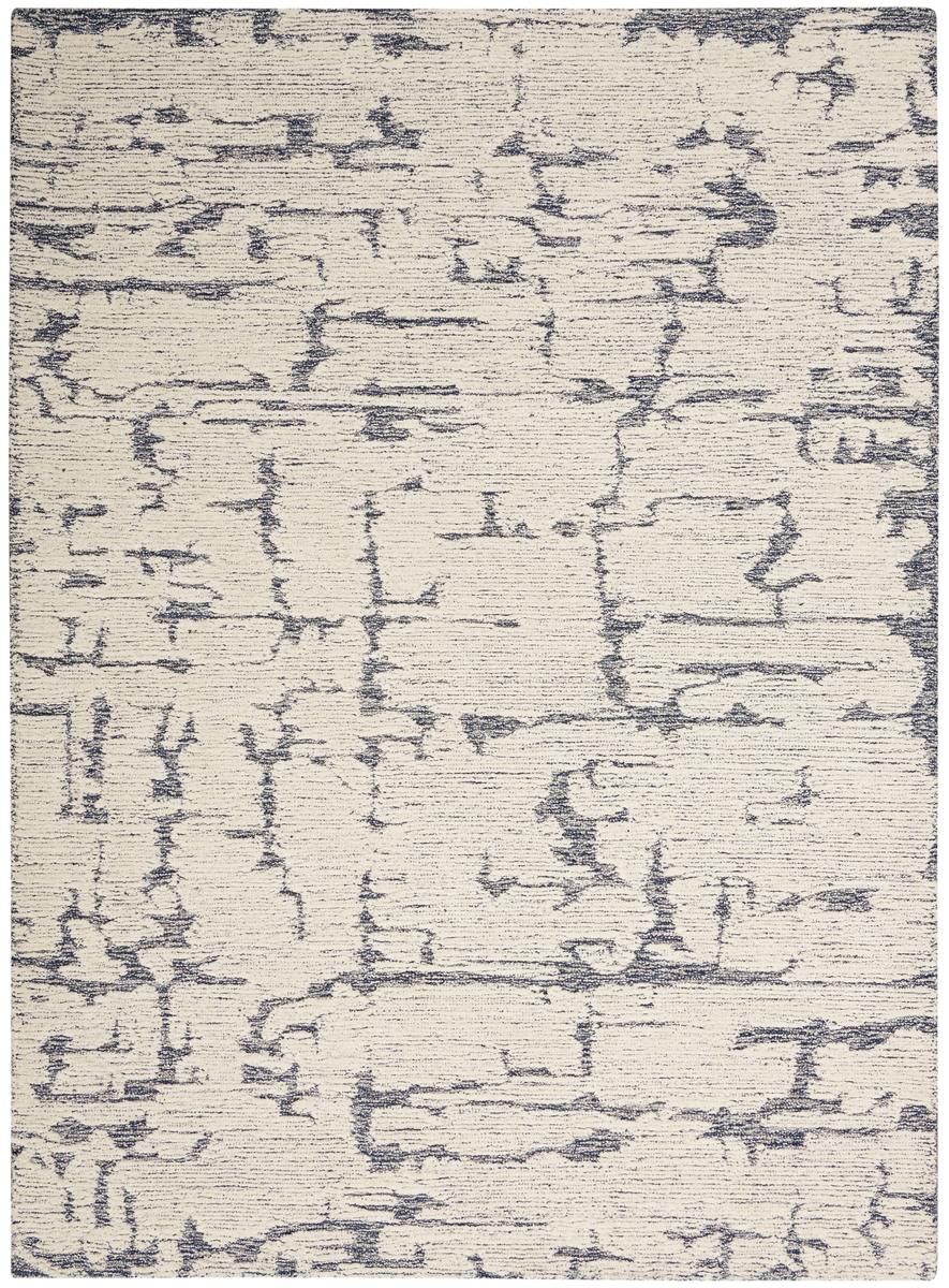 Calvin Klein Sculptural Blue Rug