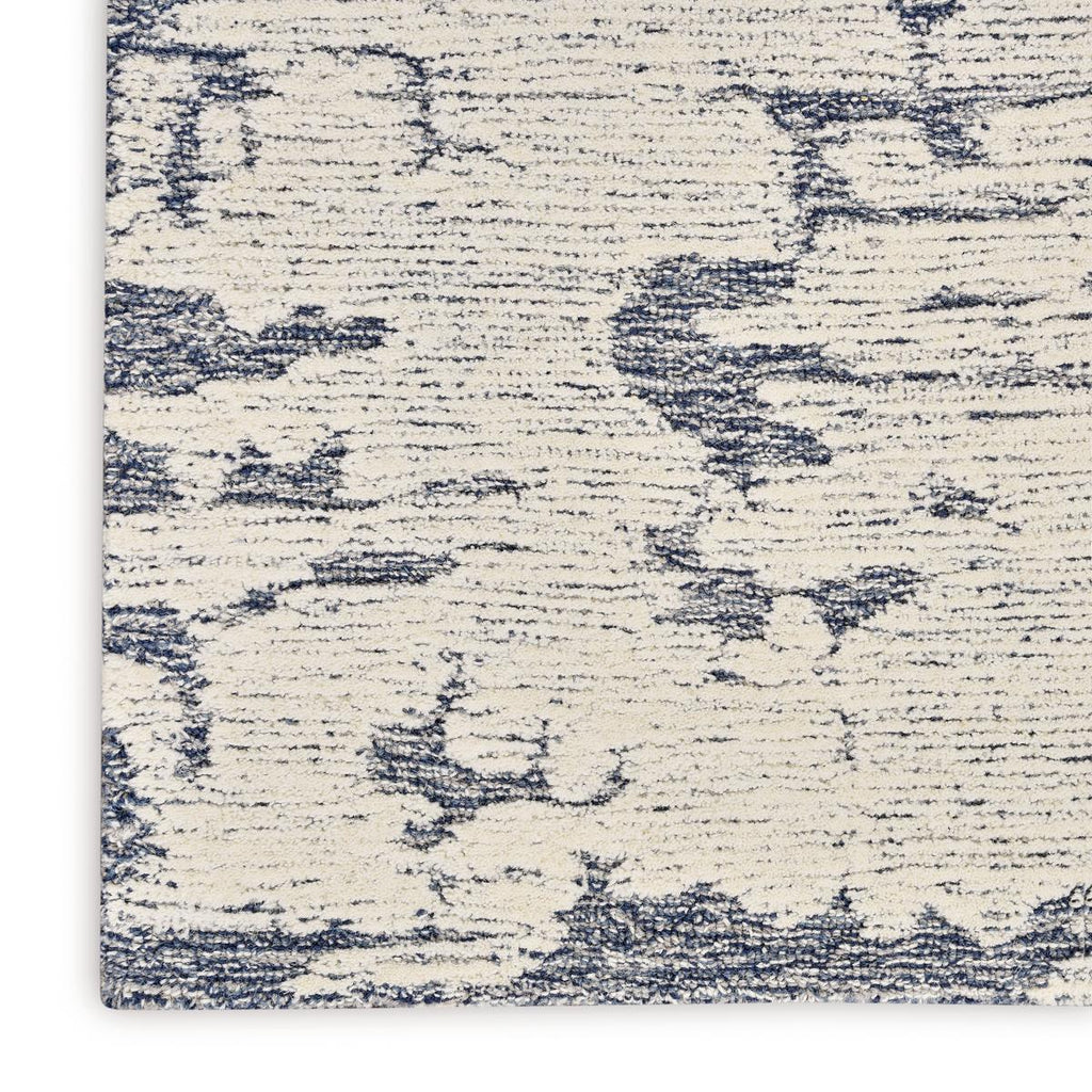 Calvin Klein Sculptural Blue Rug