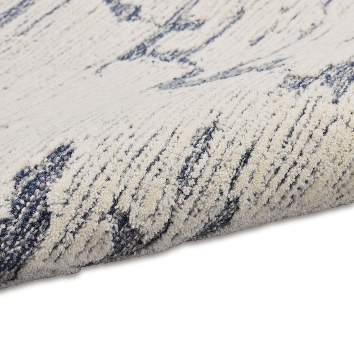Calvin Klein Sculptural Blue Rug