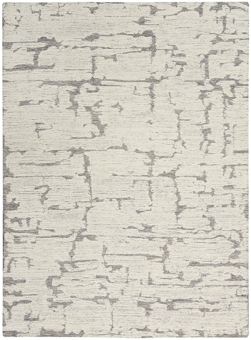 Calvin Klein Sculptural Grey Rug