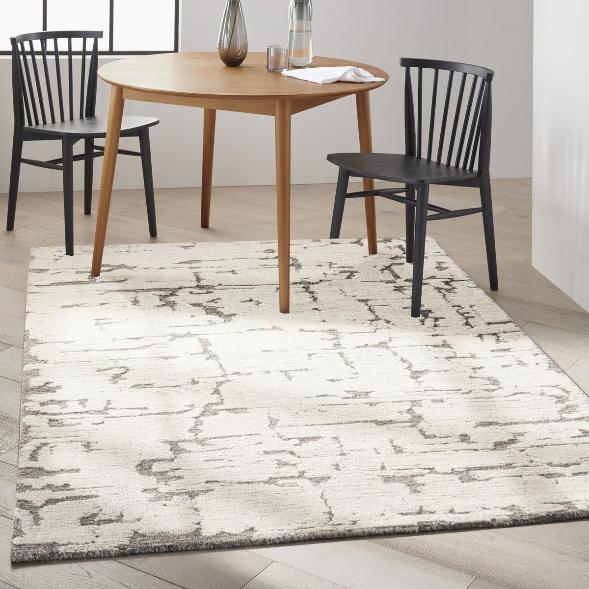 Calvin Klein Sculptural Grey Rug