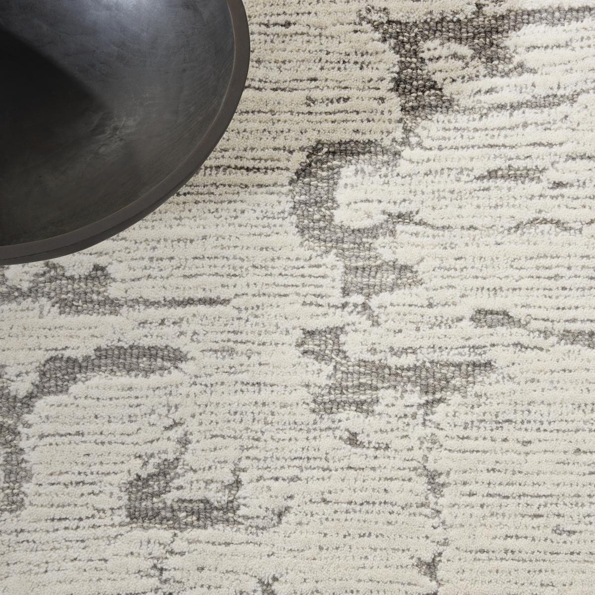 Calvin Klein Sculptural Grey Rug