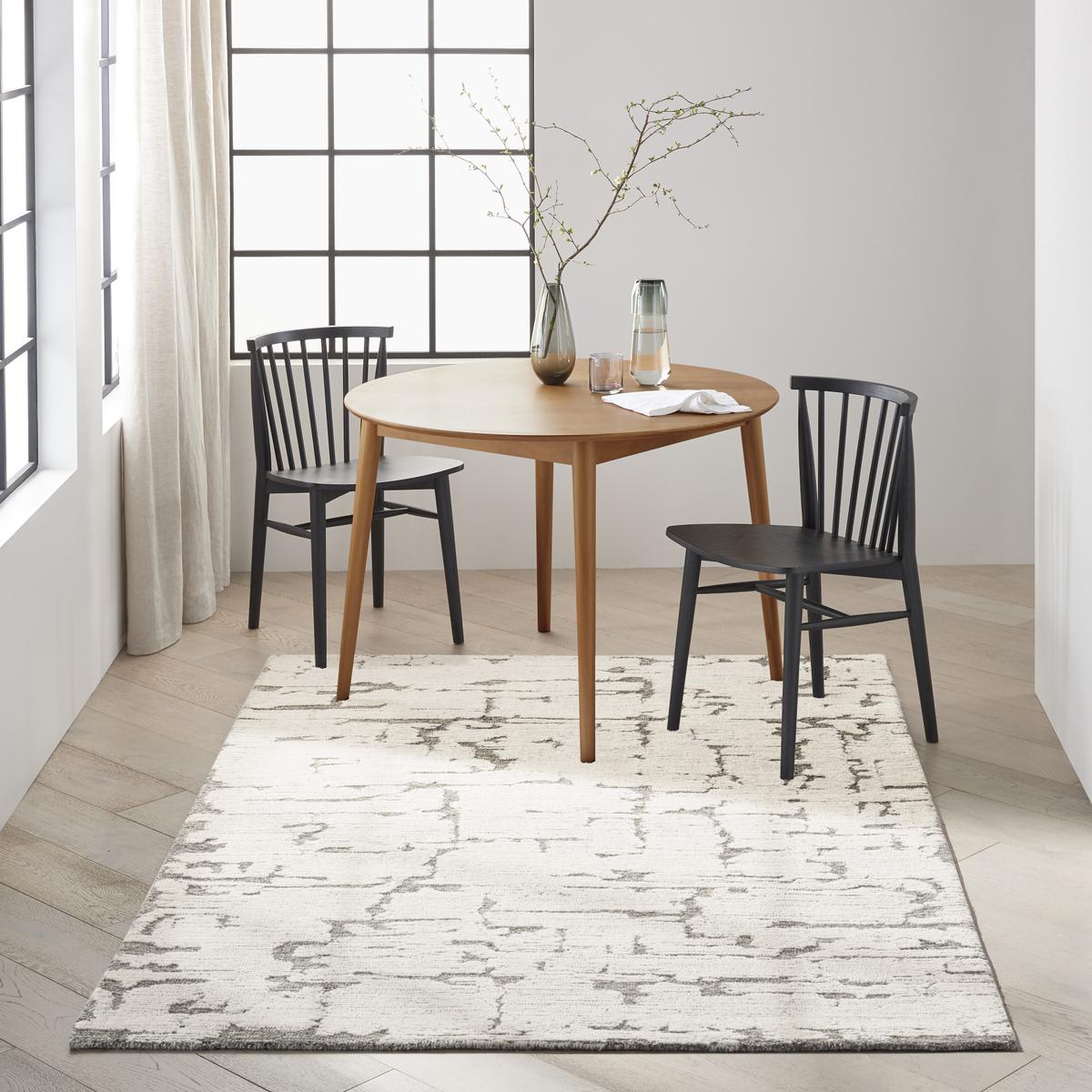 Calvin Klein Sculptural Grey Rug