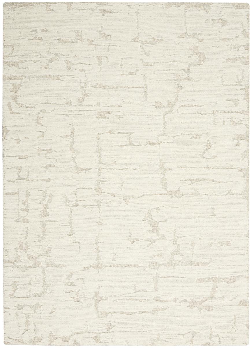 Calvin Klein Sculptural Ivory Rug