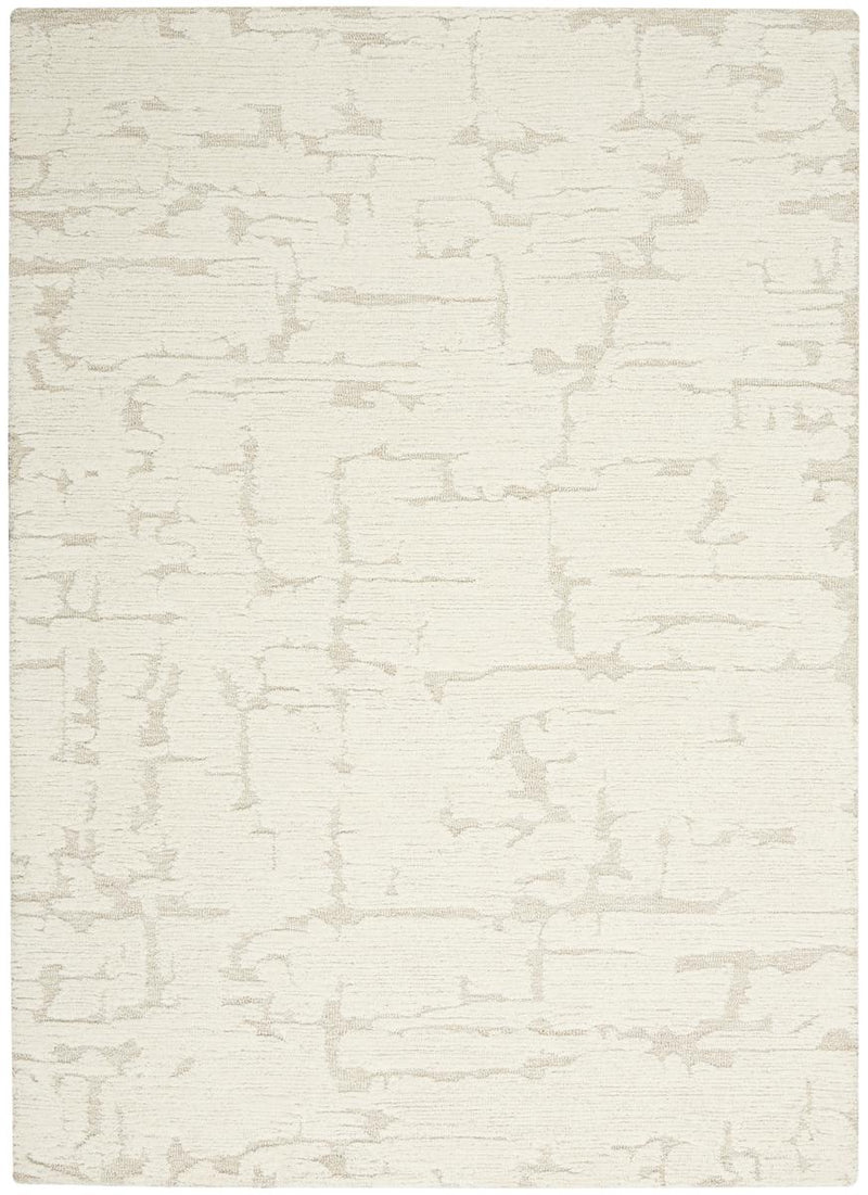 Calvin Klein Sculptural Ivory Rug