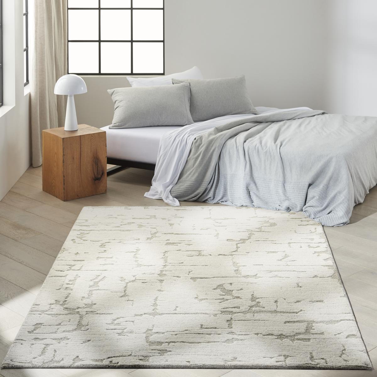 Calvin Klein Sculptural Ivory Rug
