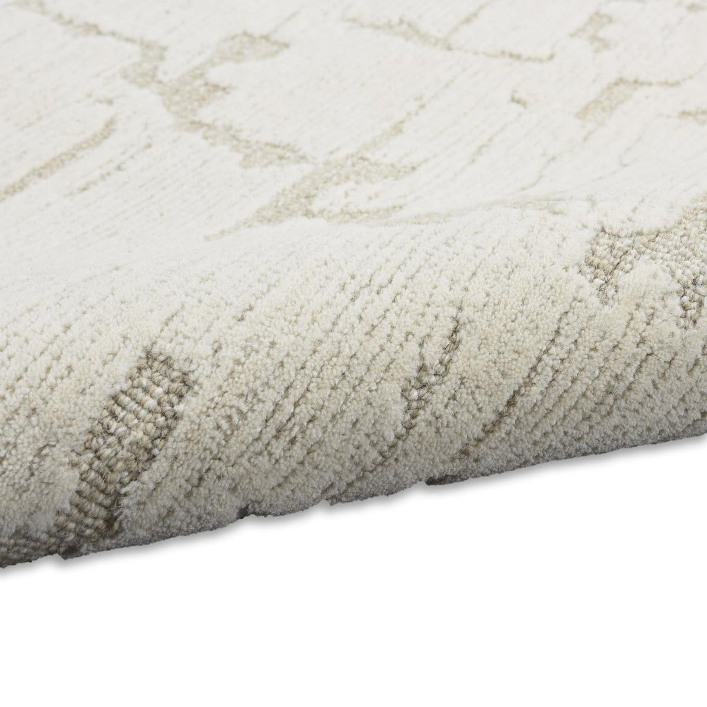 Calvin Klein Sculptural Ivory Rug