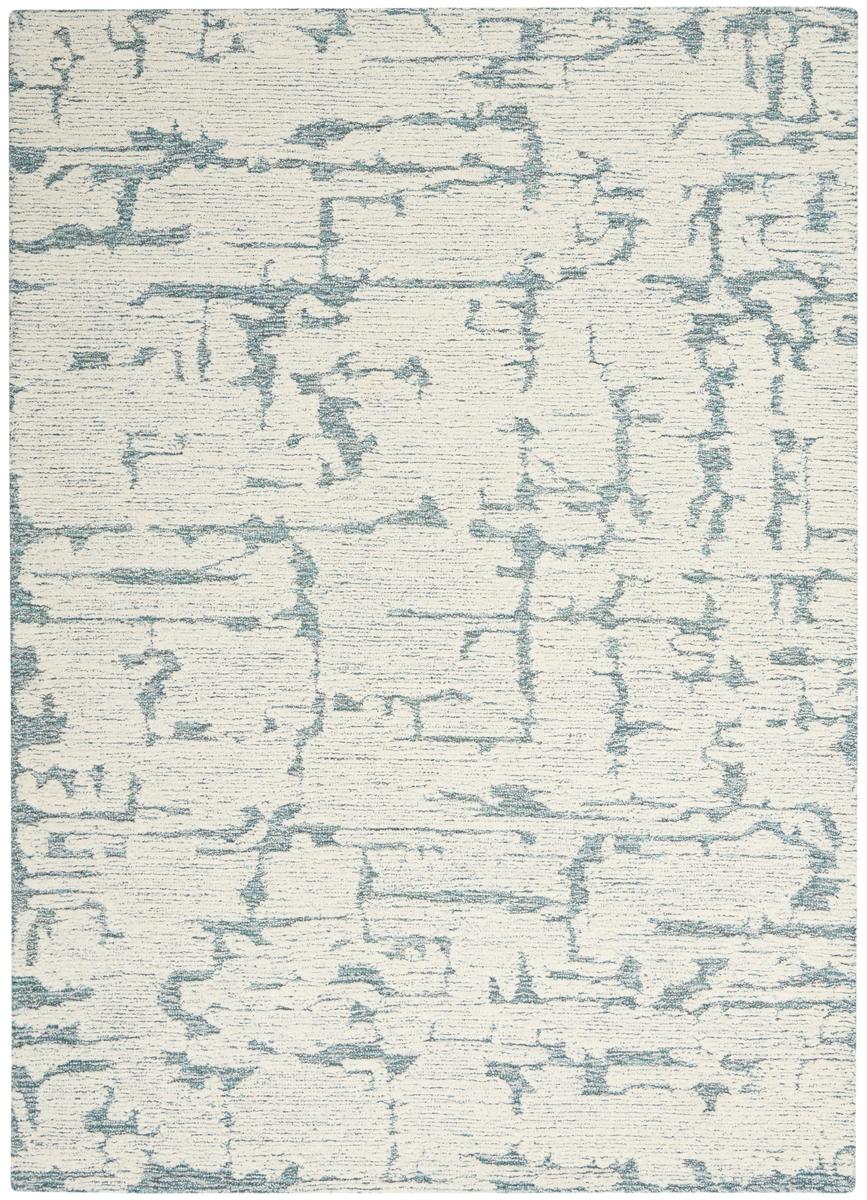 Calvin Klein Sculptural Teal Rug