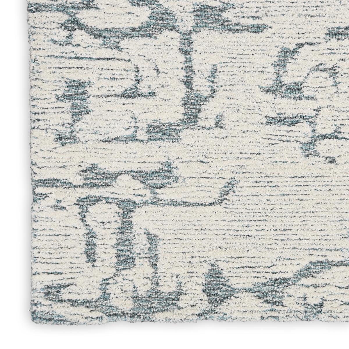 Calvin Klein Sculptural Teal Rug