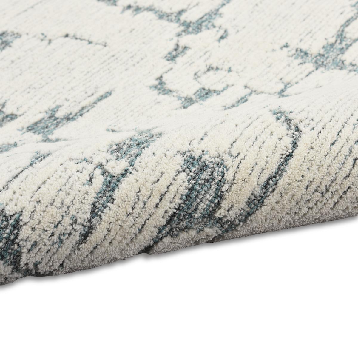 Calvin Klein Sculptural Teal Rug