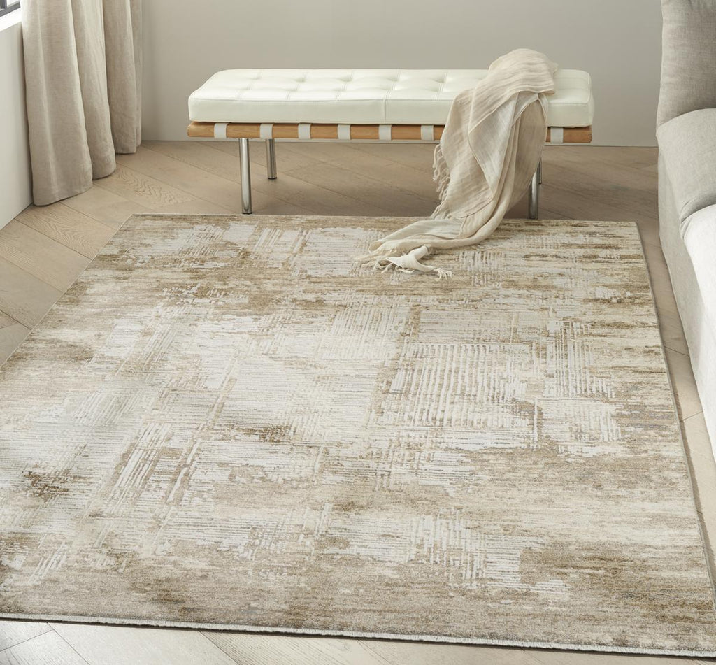 Calvin Klein Summit Cascade Mocha Ivory Rug