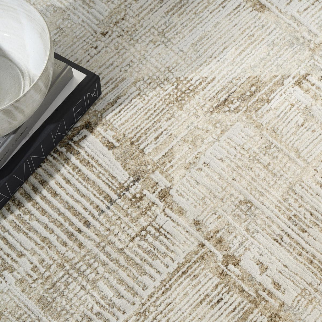 Calvin Klein Summit Cascade Mocha Ivory Rug