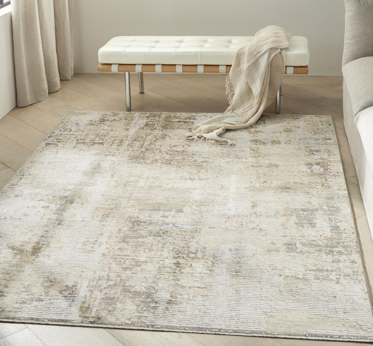 Calvin Klein Summit Mist Natural Grey Rug