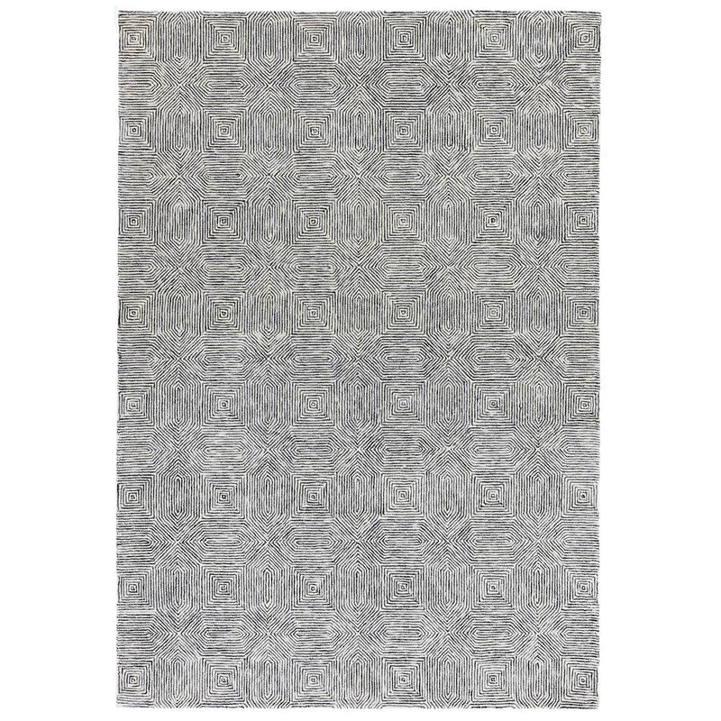 Camden Black White Rug
