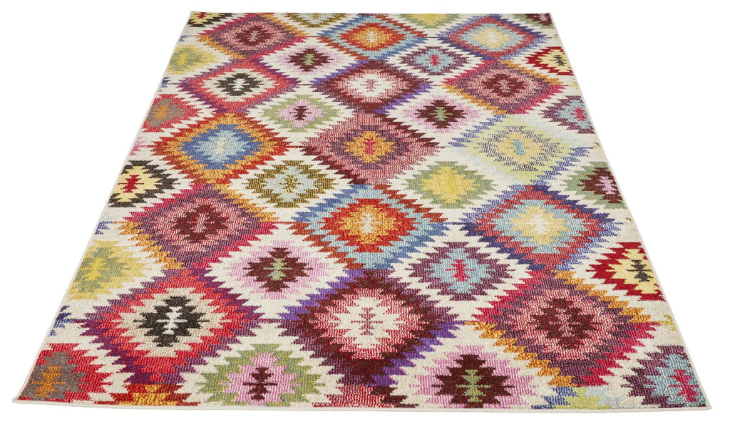Carnaval Aztec Multicolour Rug