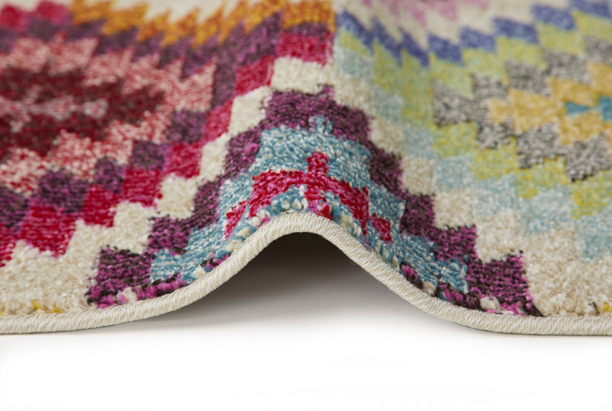 Carnaval Aztec Multicolour Rug
