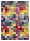 Carnaval Check Multicolour Rug