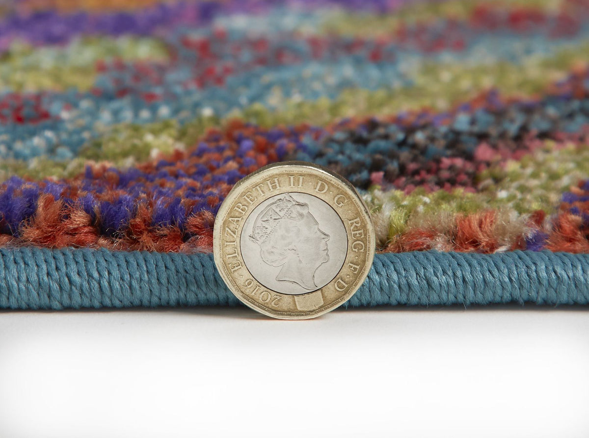 Carnaval Chevron Multicolour Rug