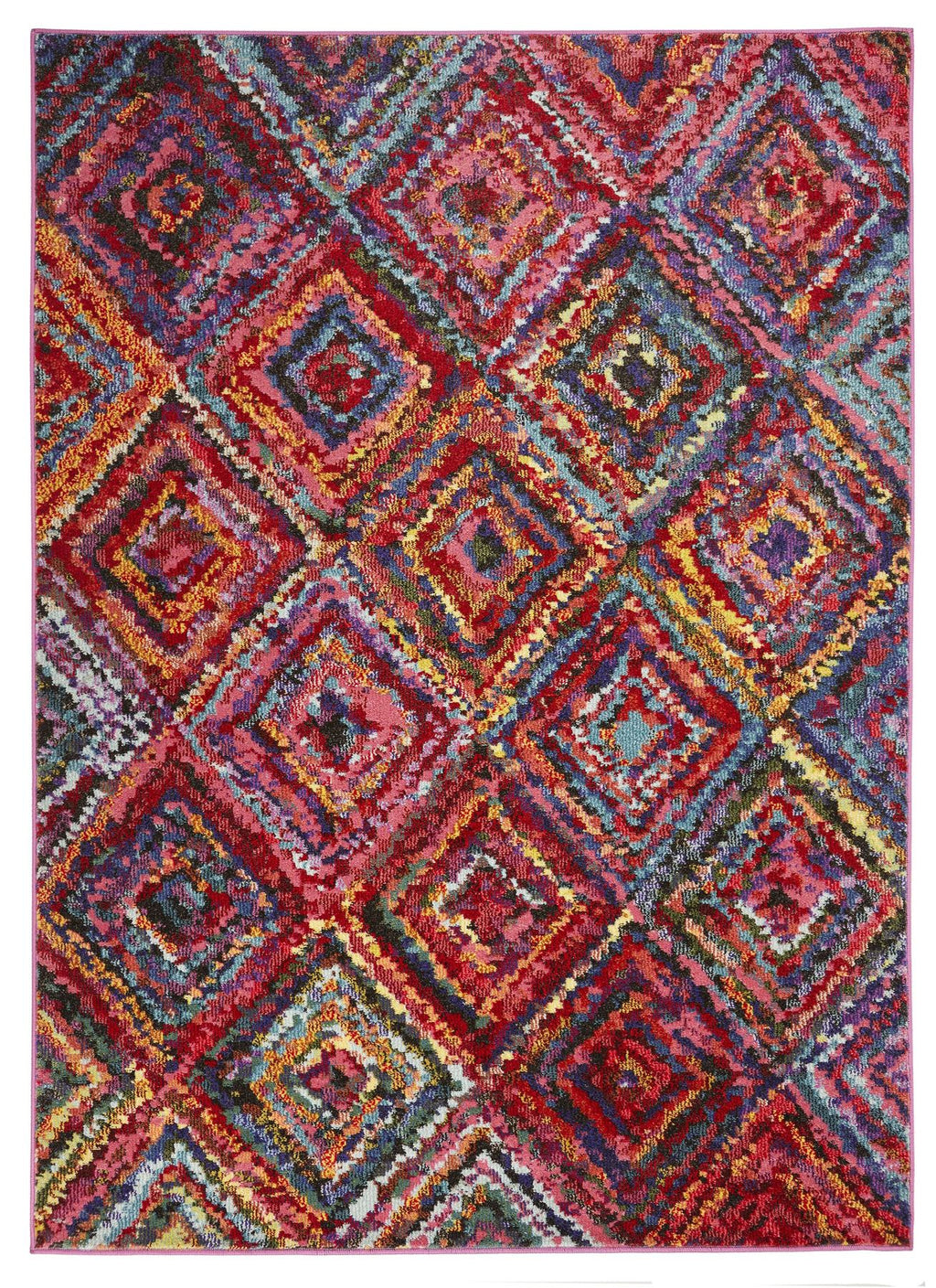 Carnaval Diamond Kilim Multicolour Rug
