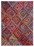 Carnaval Diamond Kilim Multicolour Rug