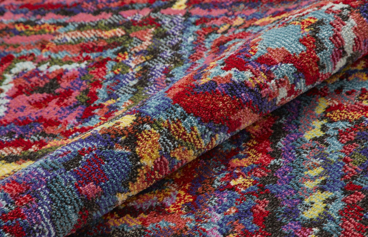 Carnaval Diamond Kilim Multicolour Rug