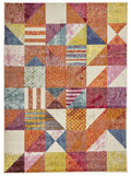 Carnaval Patchwork Multicolour Rug